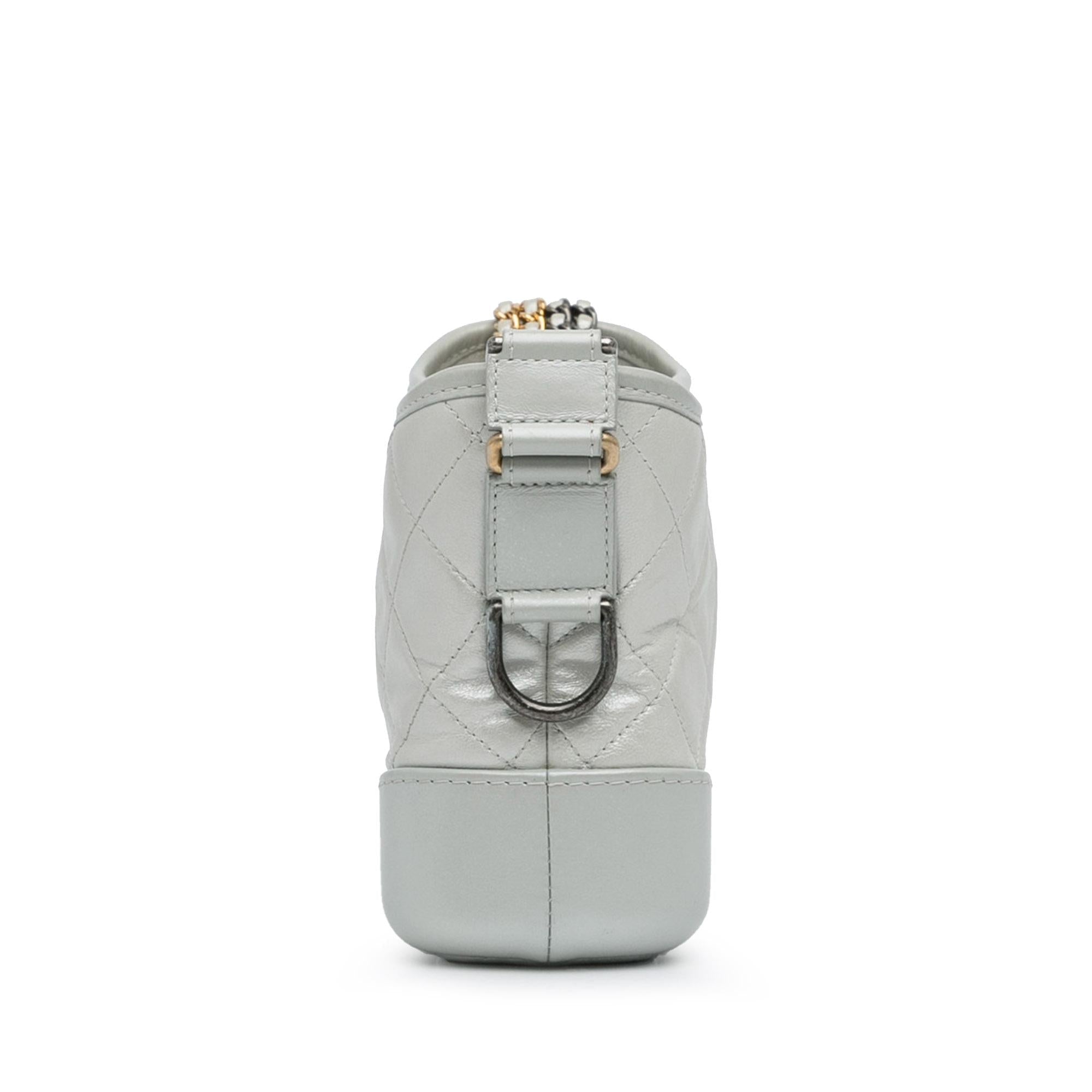 Chanel Small Metallic Gabrielle Crossbody Bag (SHG-aBkbLm)