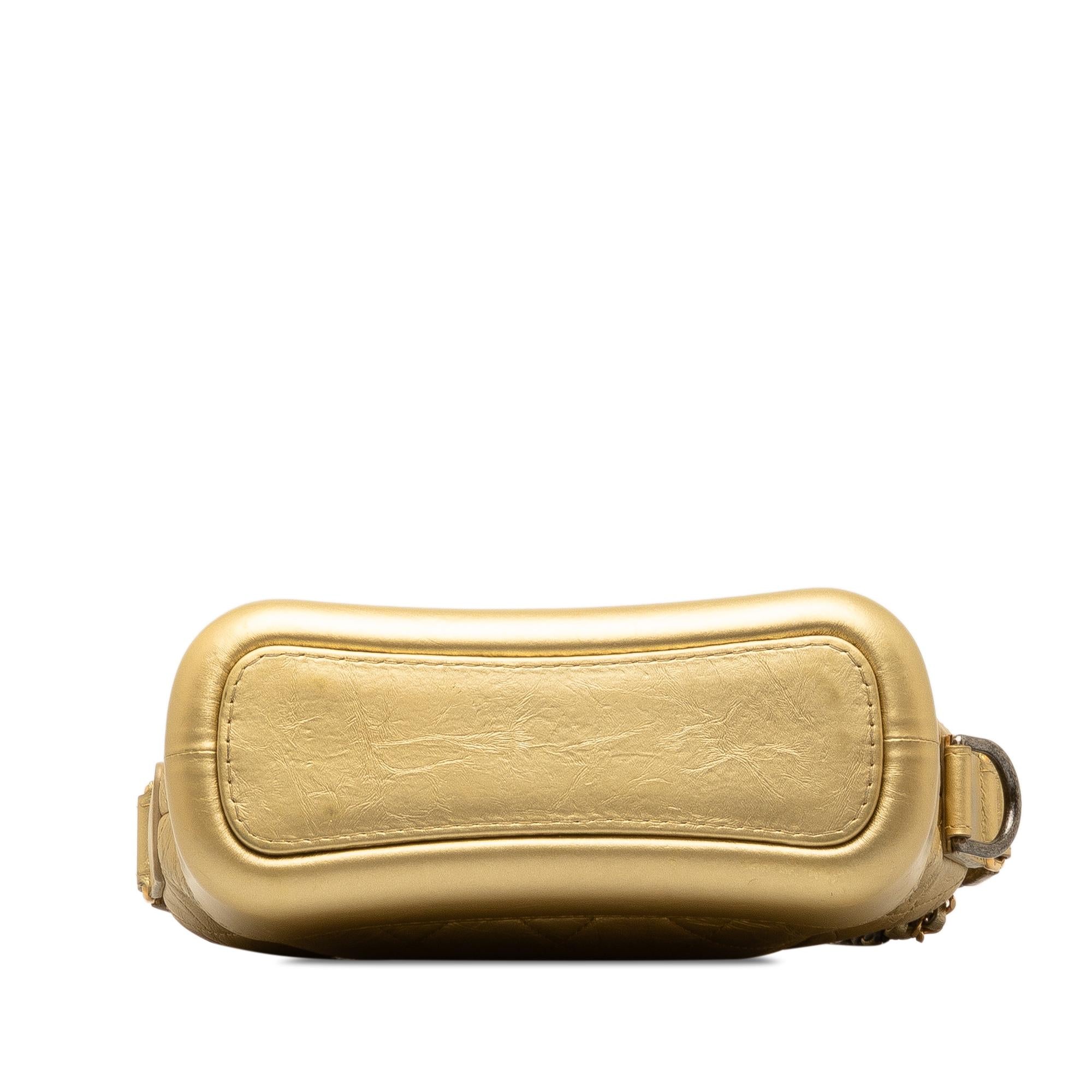 Chanel Small Metallic Lambskin Gabrielle Crossbody (SHG-gD1FHy)