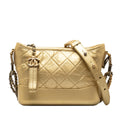 Chanel Small Metallic Lambskin Gabrielle Crossbody (SHG-5QvX7a)