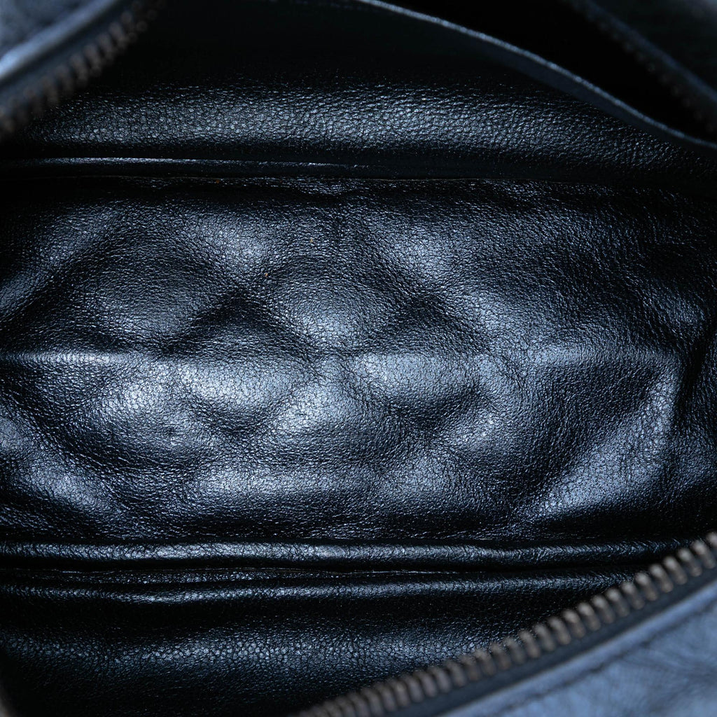 Chanel Small Metallic Quilted Aged Calfskin Reissue Camera Bag