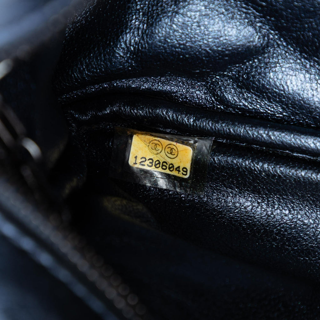 Chanel Small Metallic Quilted Aged Calfskin Reissue Camera Bag