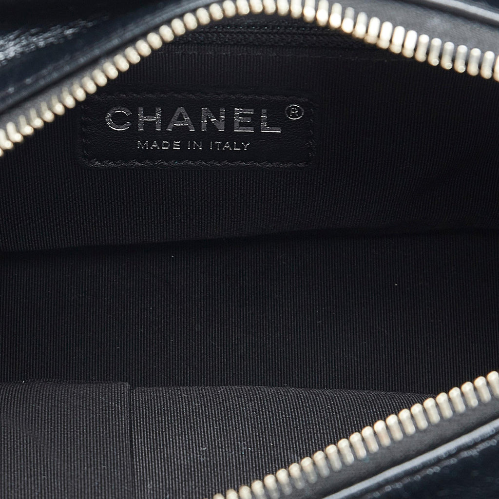 Chanel Small Painted Knit Gabrielle Crossbody Bag
