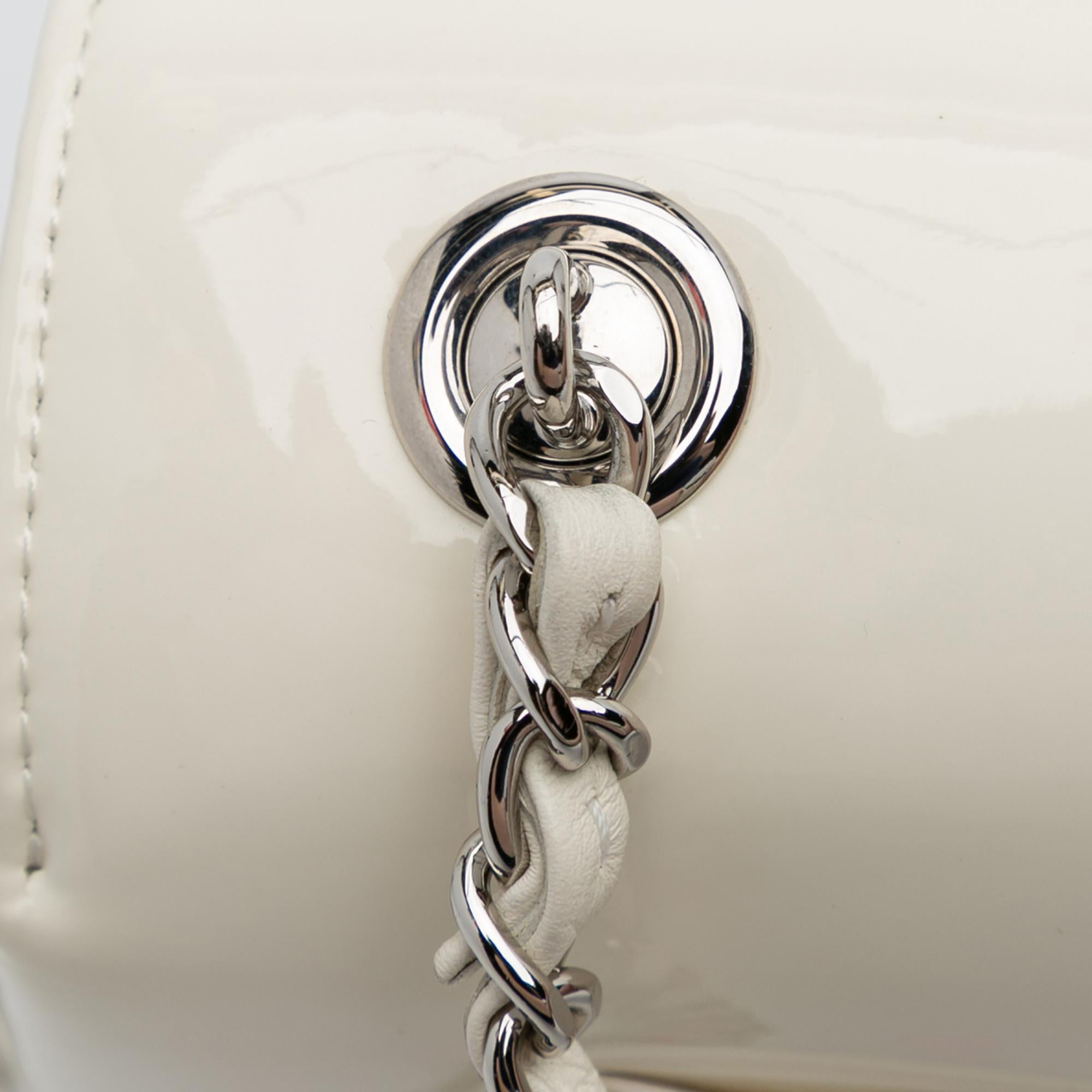 Chanel Small Patent Camellia Single Flap
