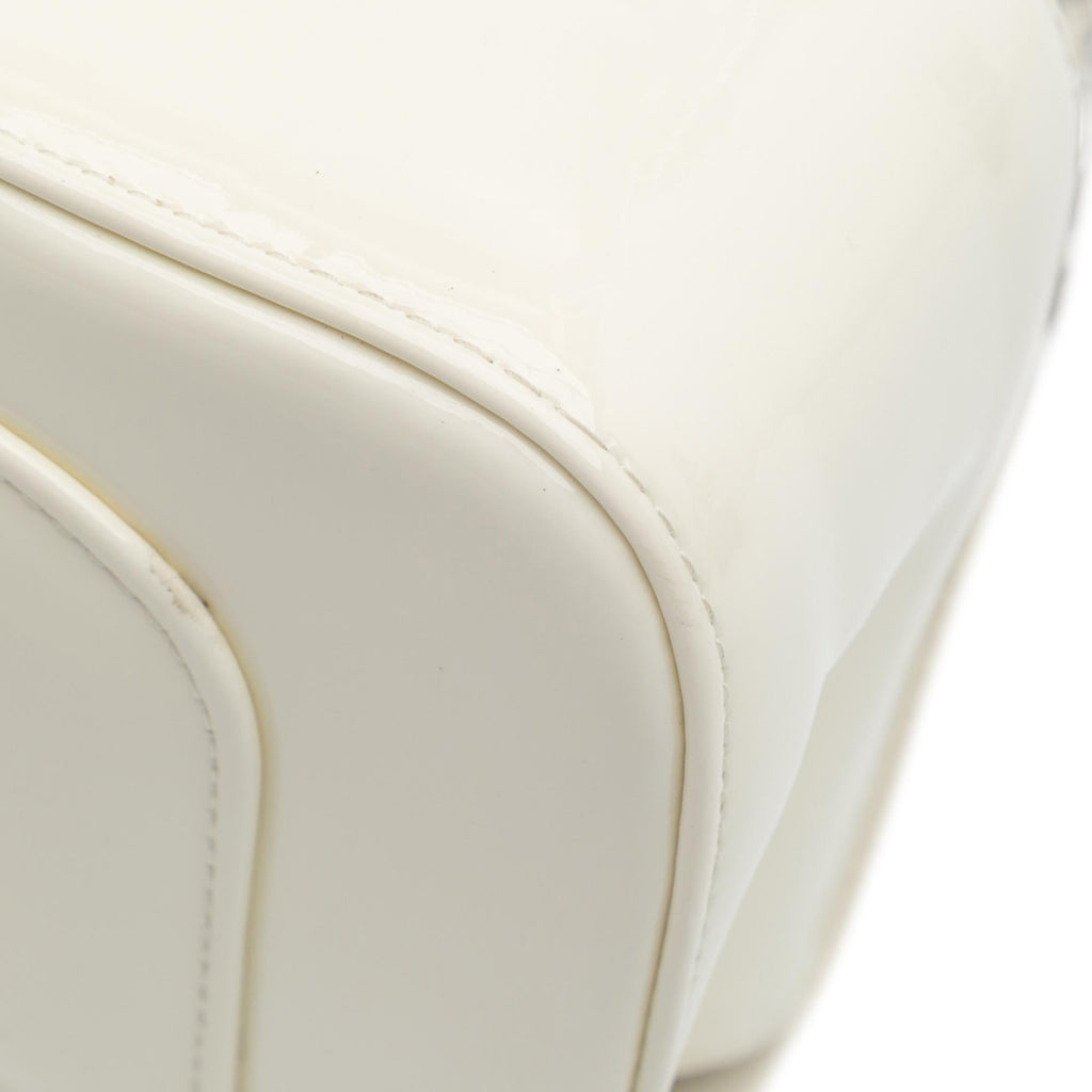 Chanel Small Patent Camellia Single Flap