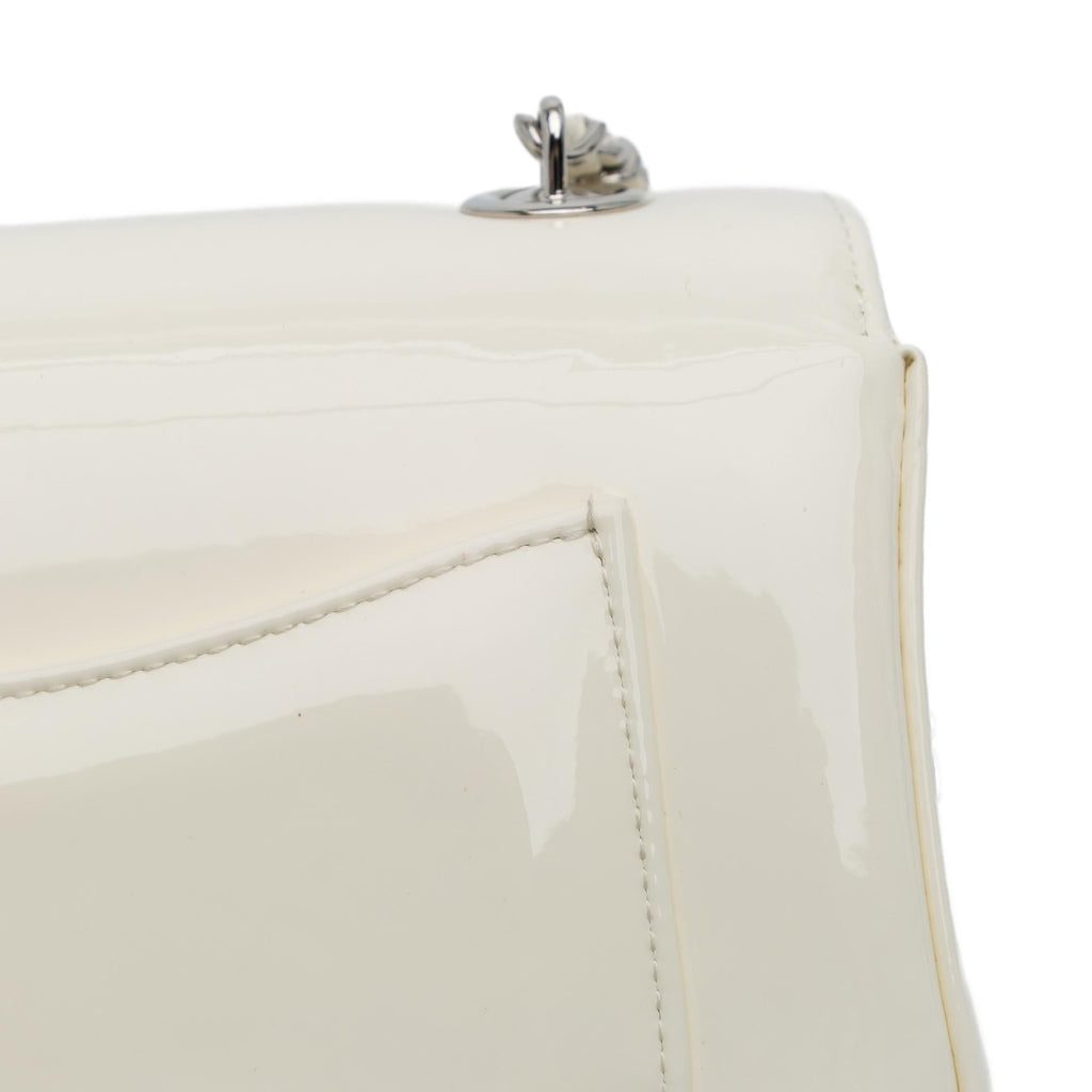 Chanel Small Patent Camellia Single Flap