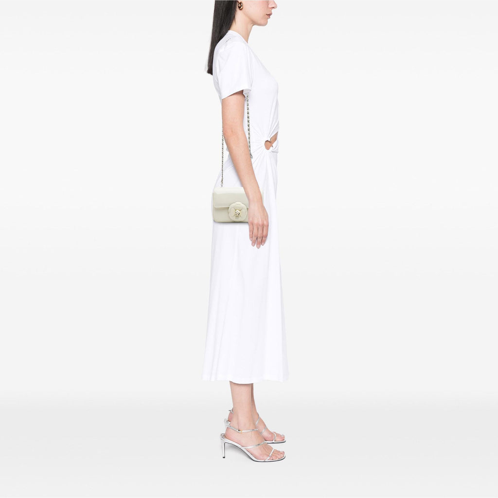 Chanel Small Patent Camellia Single Flap