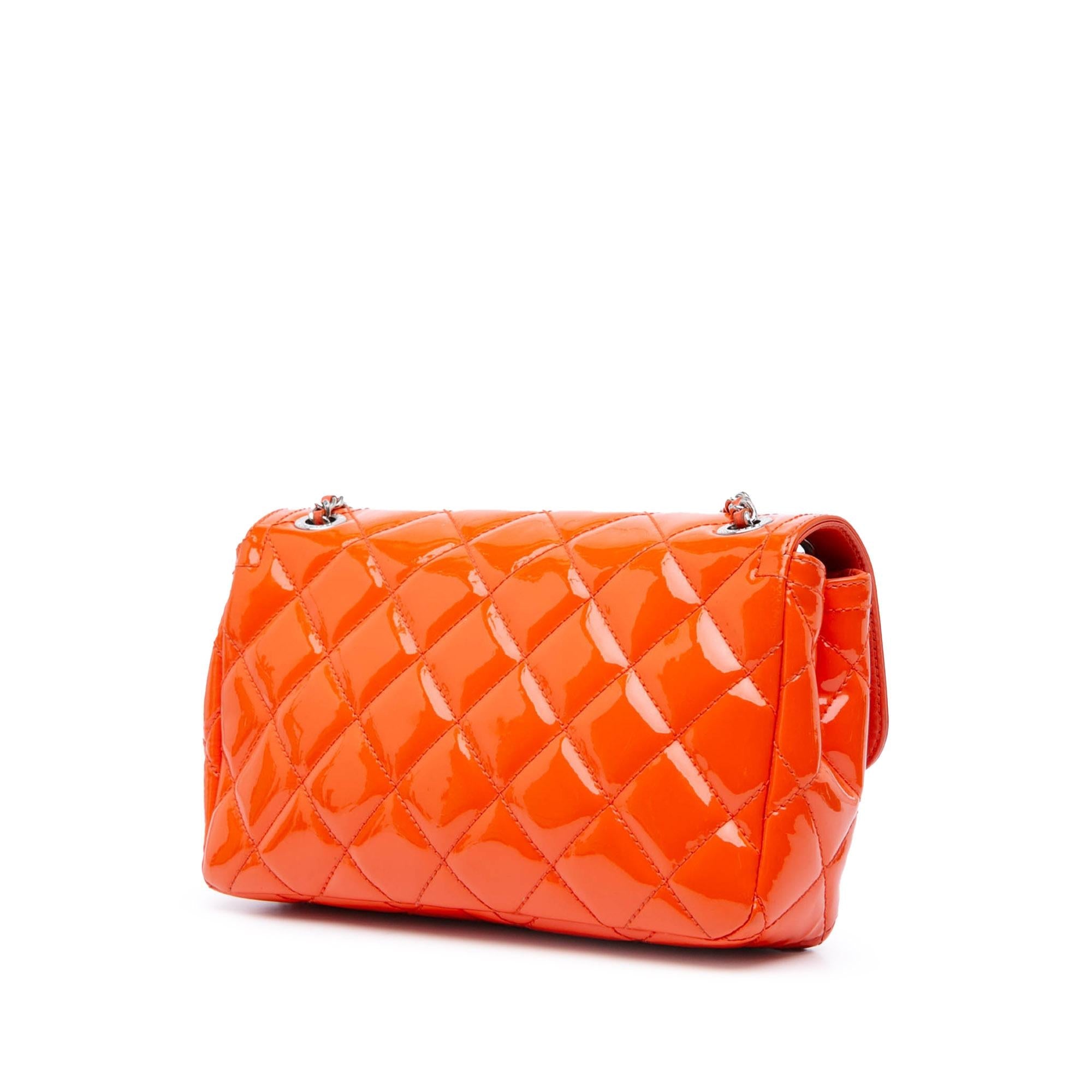 Chanel Small Patent Coco Shine Flap