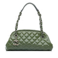 Chanel Small Patent Just Mademoiselle Shoulder Bag (SHG-QHjgzH)