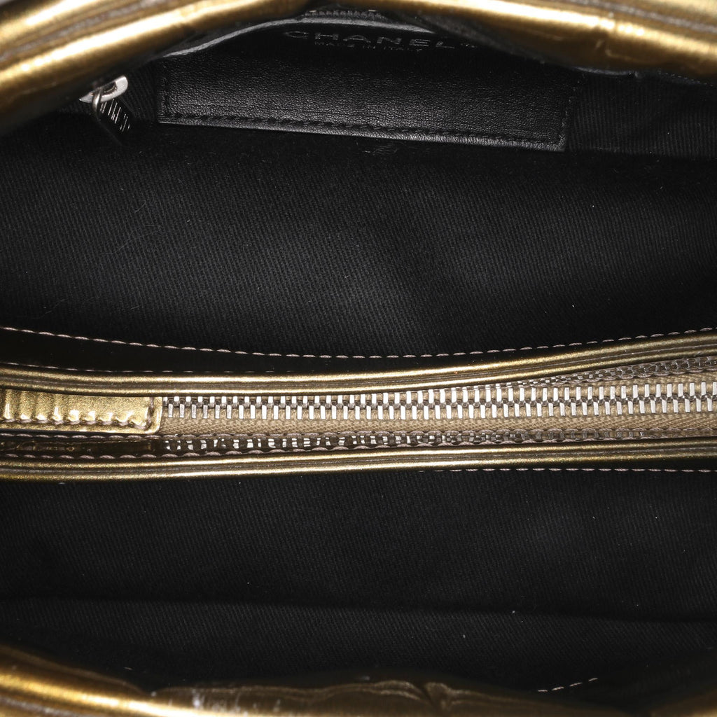 Chanel Small Patent Just Mademoiselle Shoulder Bag
