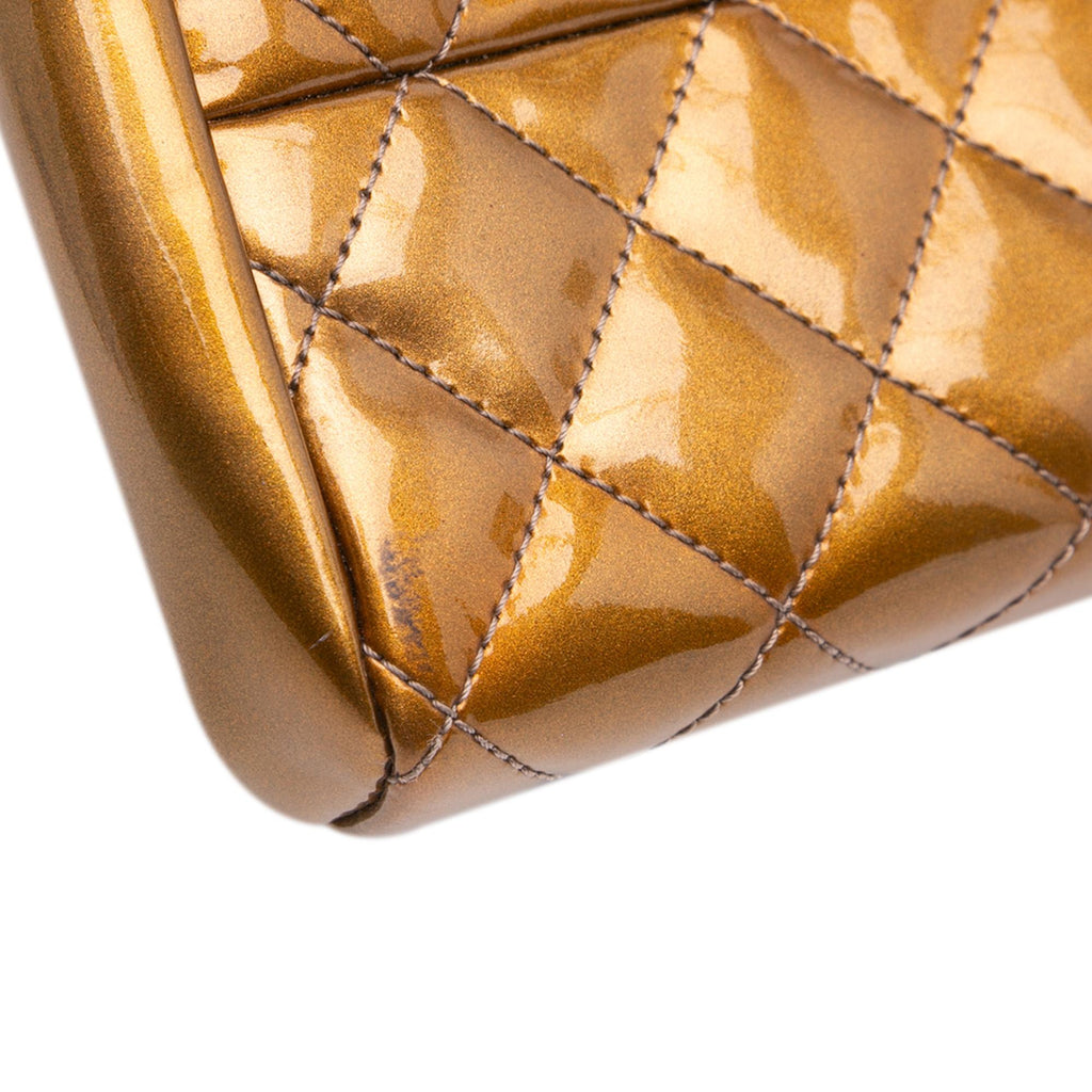 Chanel Small Patent Just Mademoiselle Shoulder Bag