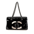 Chanel Small Patent Lipstick Tote