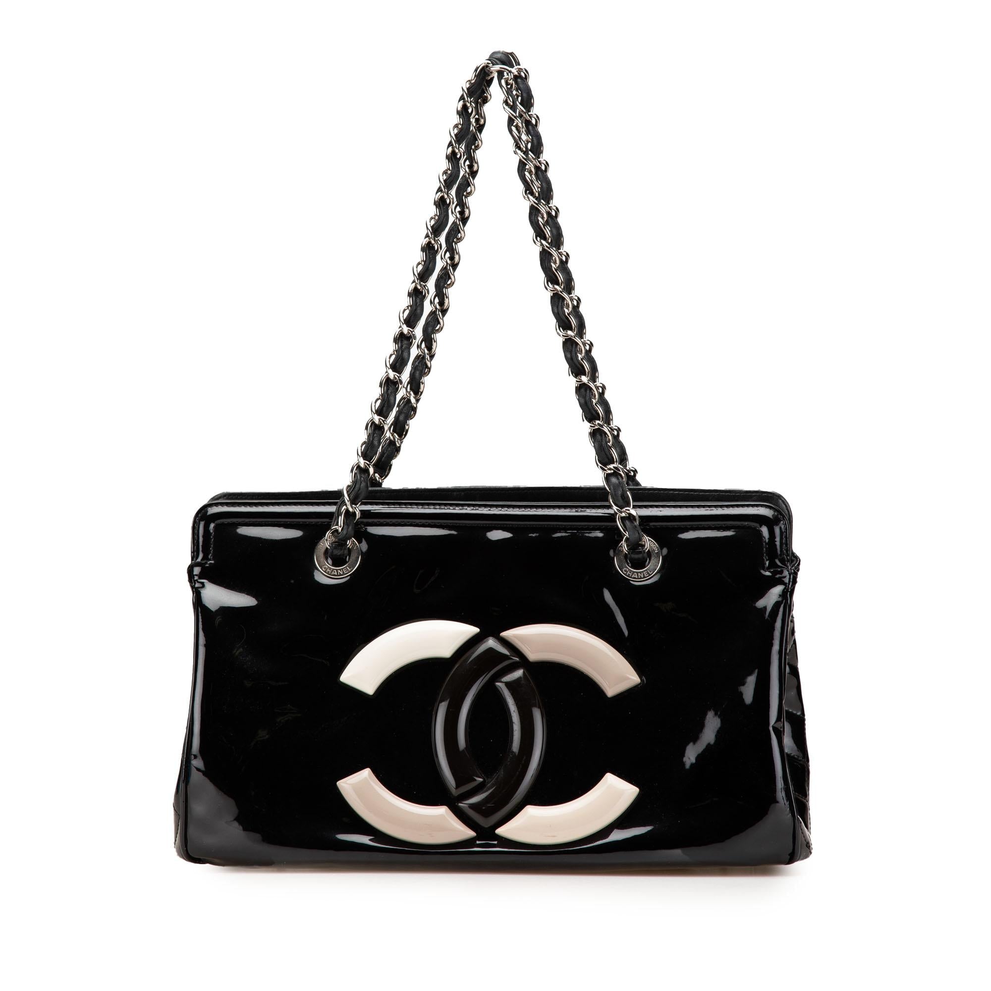 Chanel Small Patent Lipstick Tote