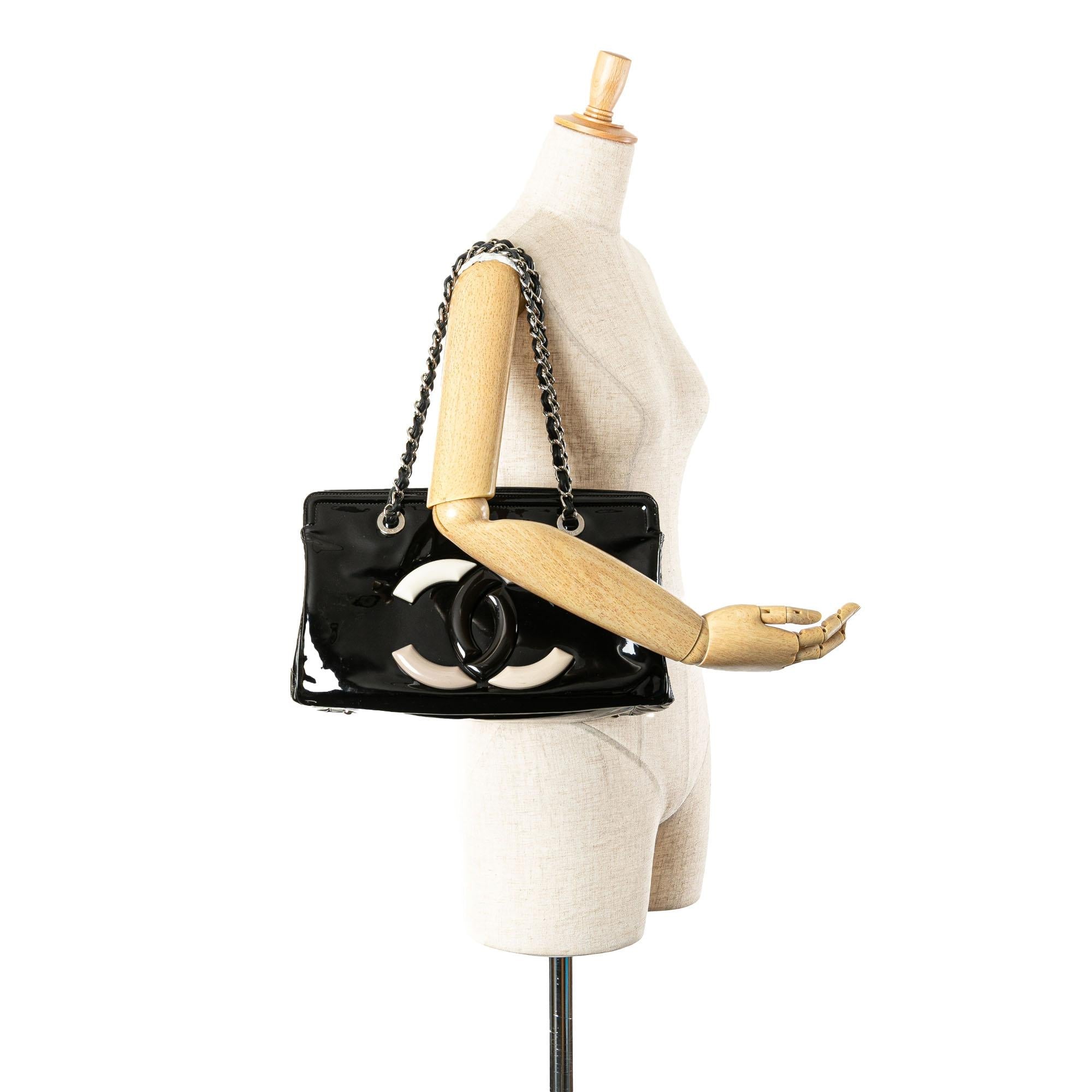 Chanel Small Patent Lipstick Tote