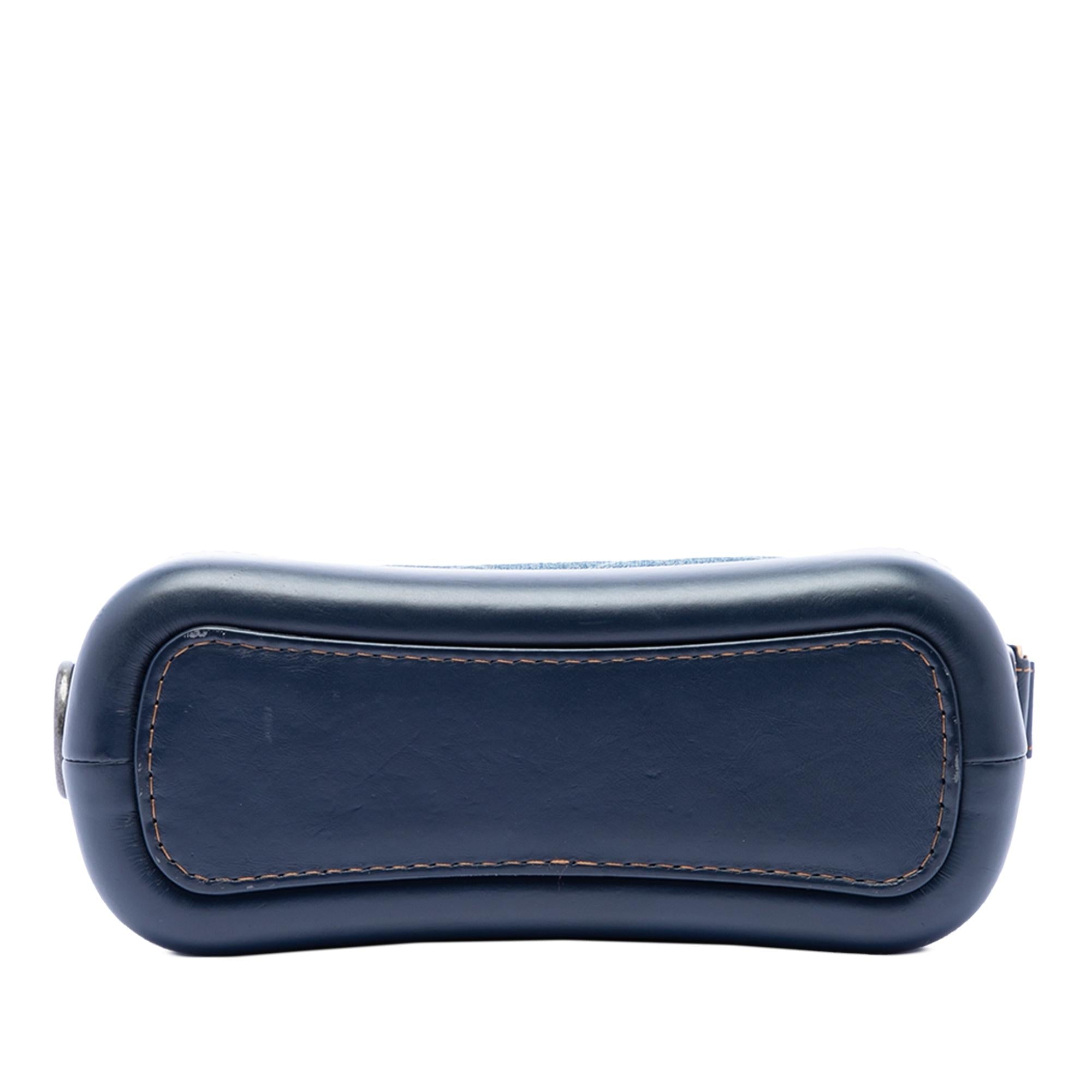 Chanel Small Printed Denim and Calfskin Gabrielle Hobo