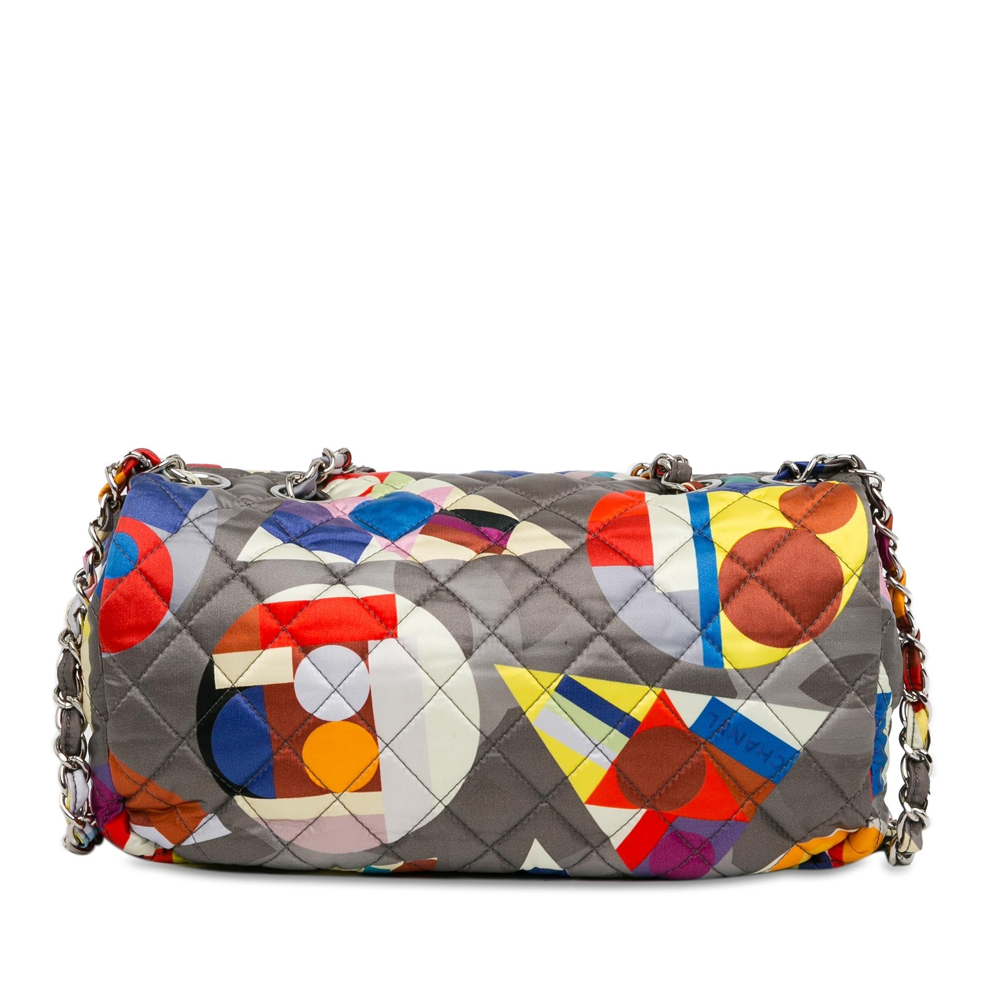 Chanel Small Printed Nylon Coco Color Flap