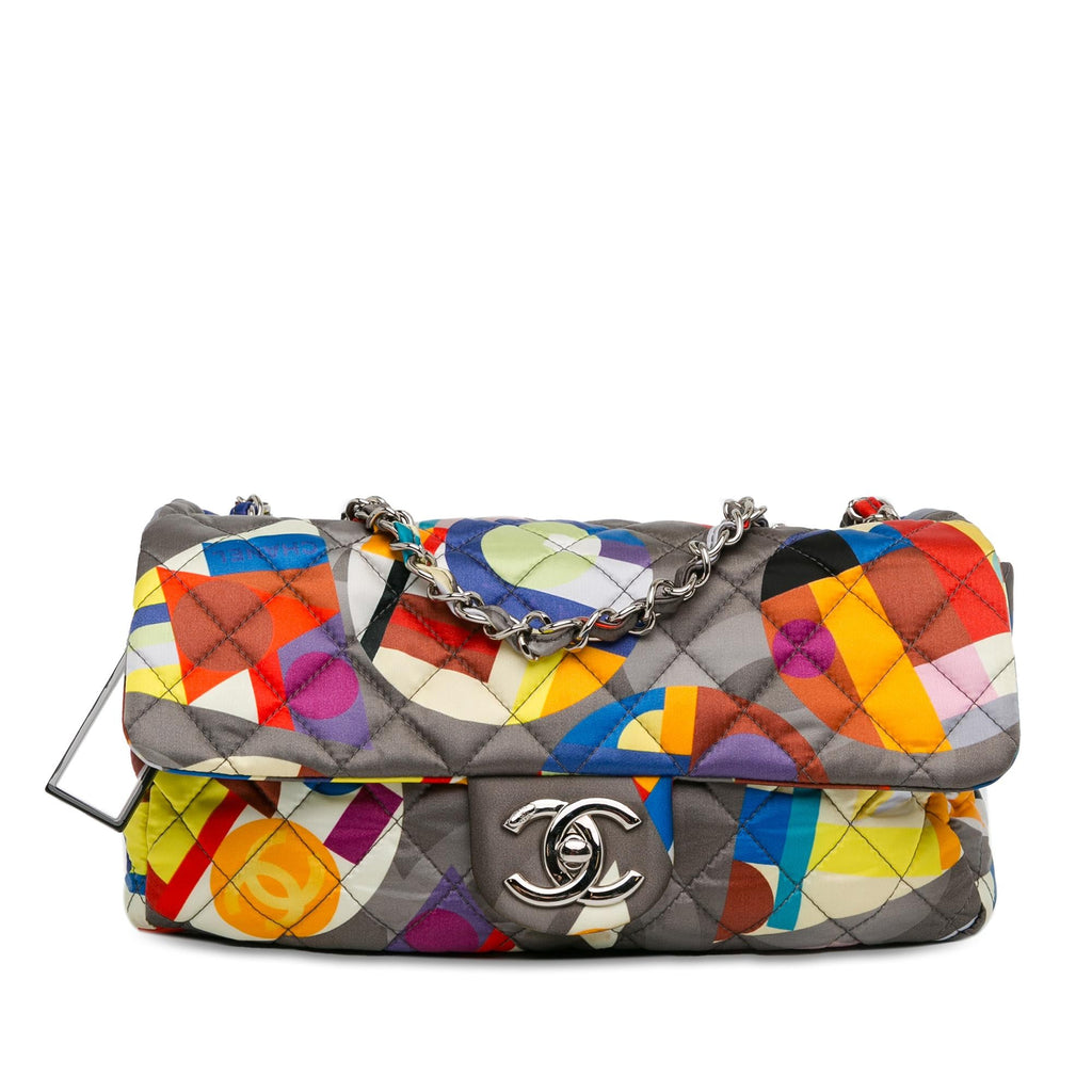 Chanel Small Printed Nylon Coco Color Flap