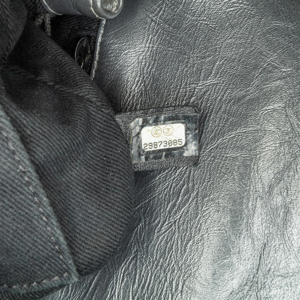 Chanel Small Quilted Aged Calfskin Coco Top Handle Bag