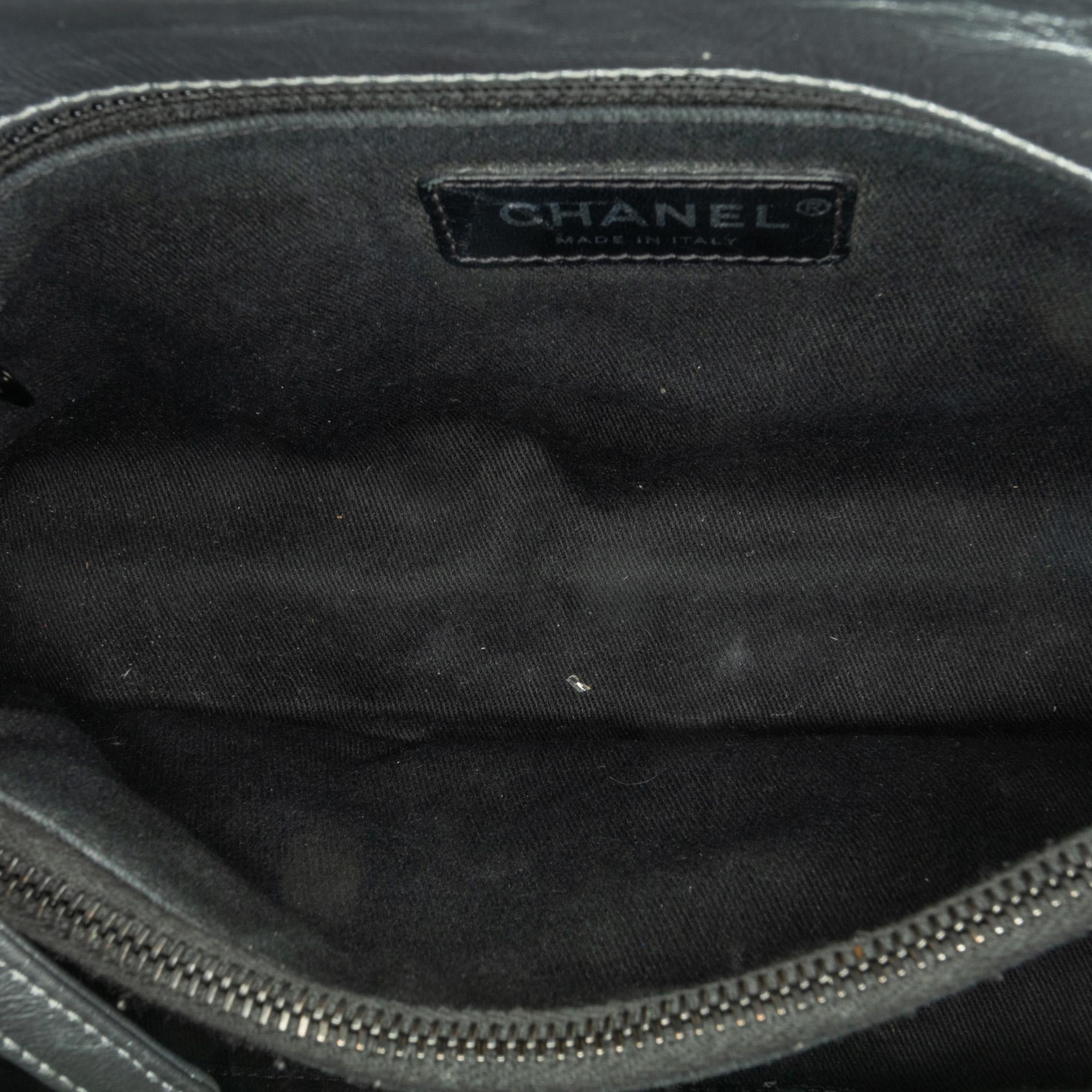 Chanel Small Quilted Aged Calfskin Coco Top Handle Bag