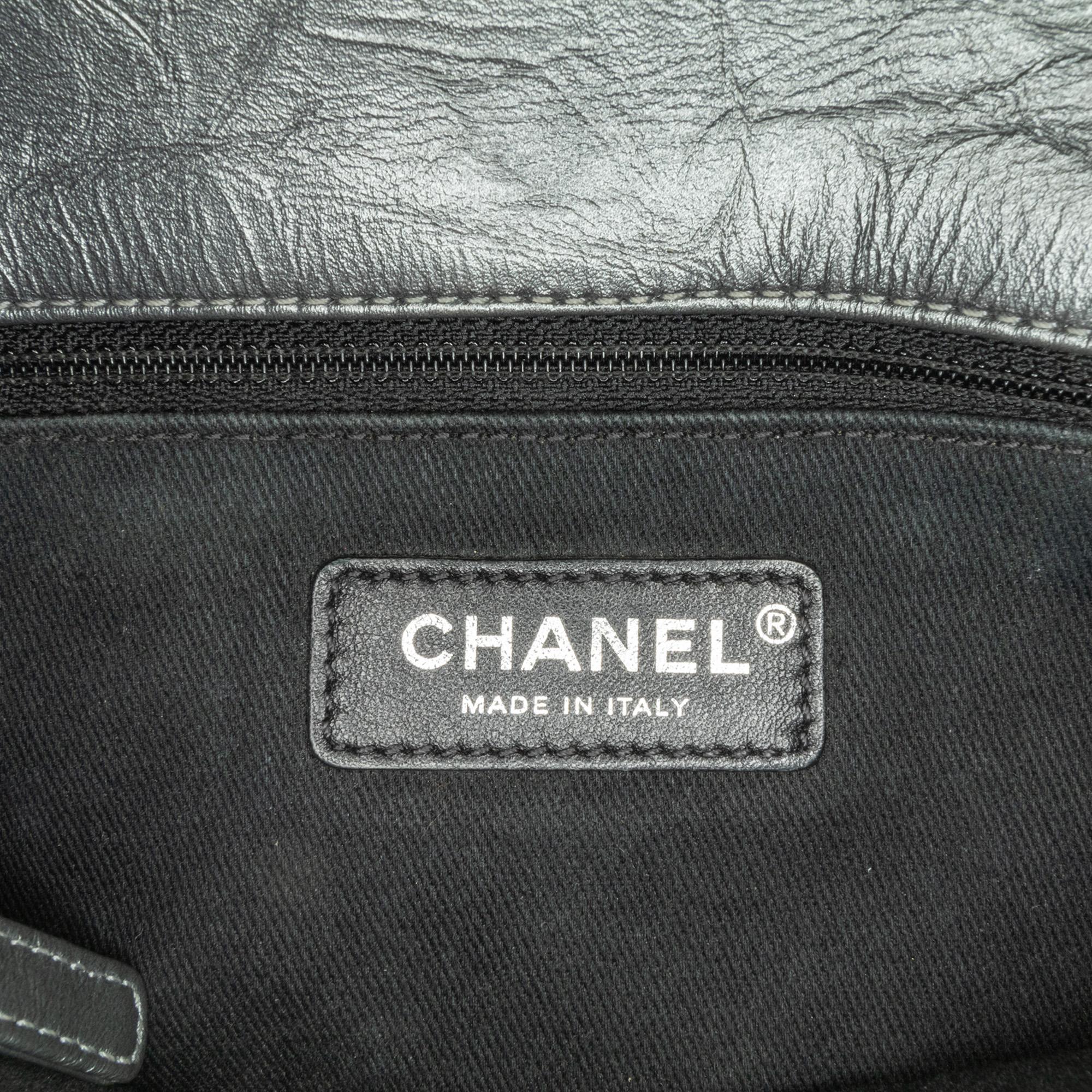 Chanel Small Quilted Aged Calfskin Coco Top Handle Bag