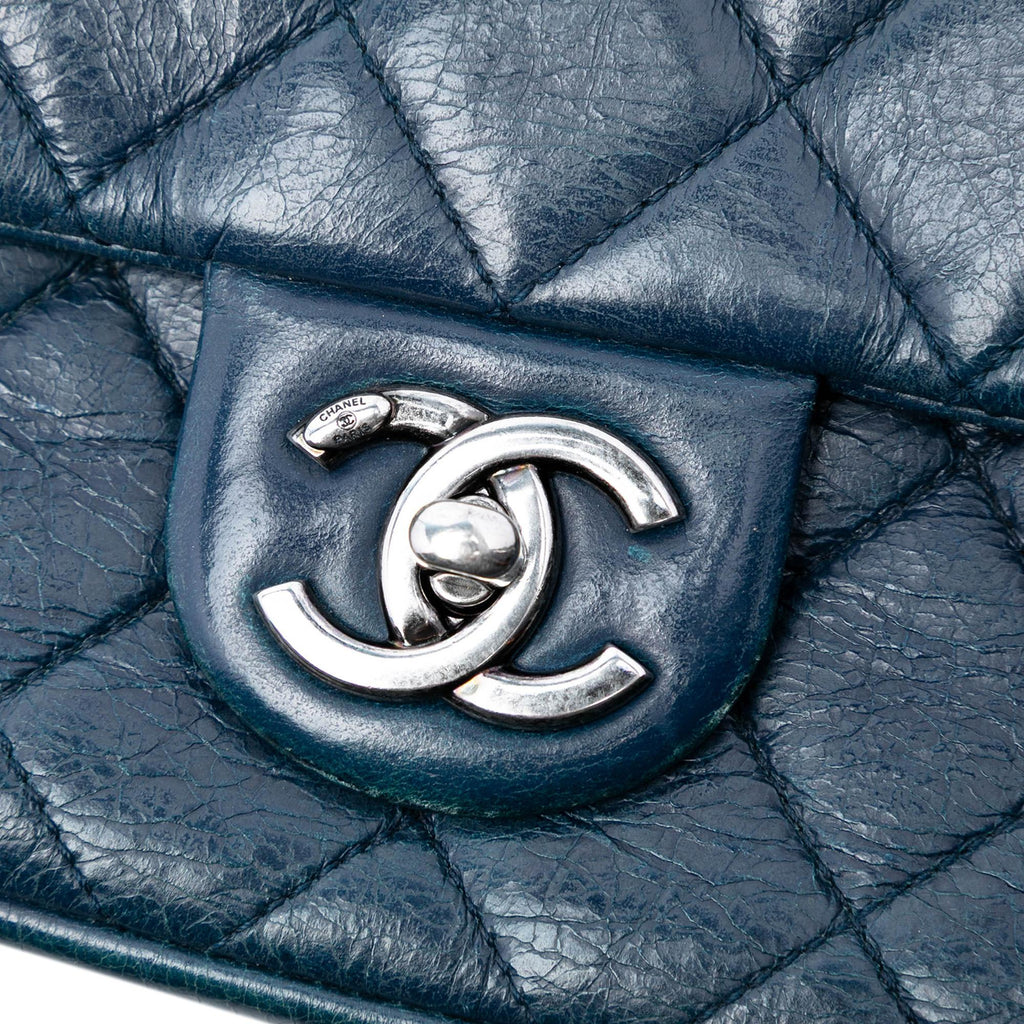 Chanel Small Quilted Aged Calfskin Portobello Flap