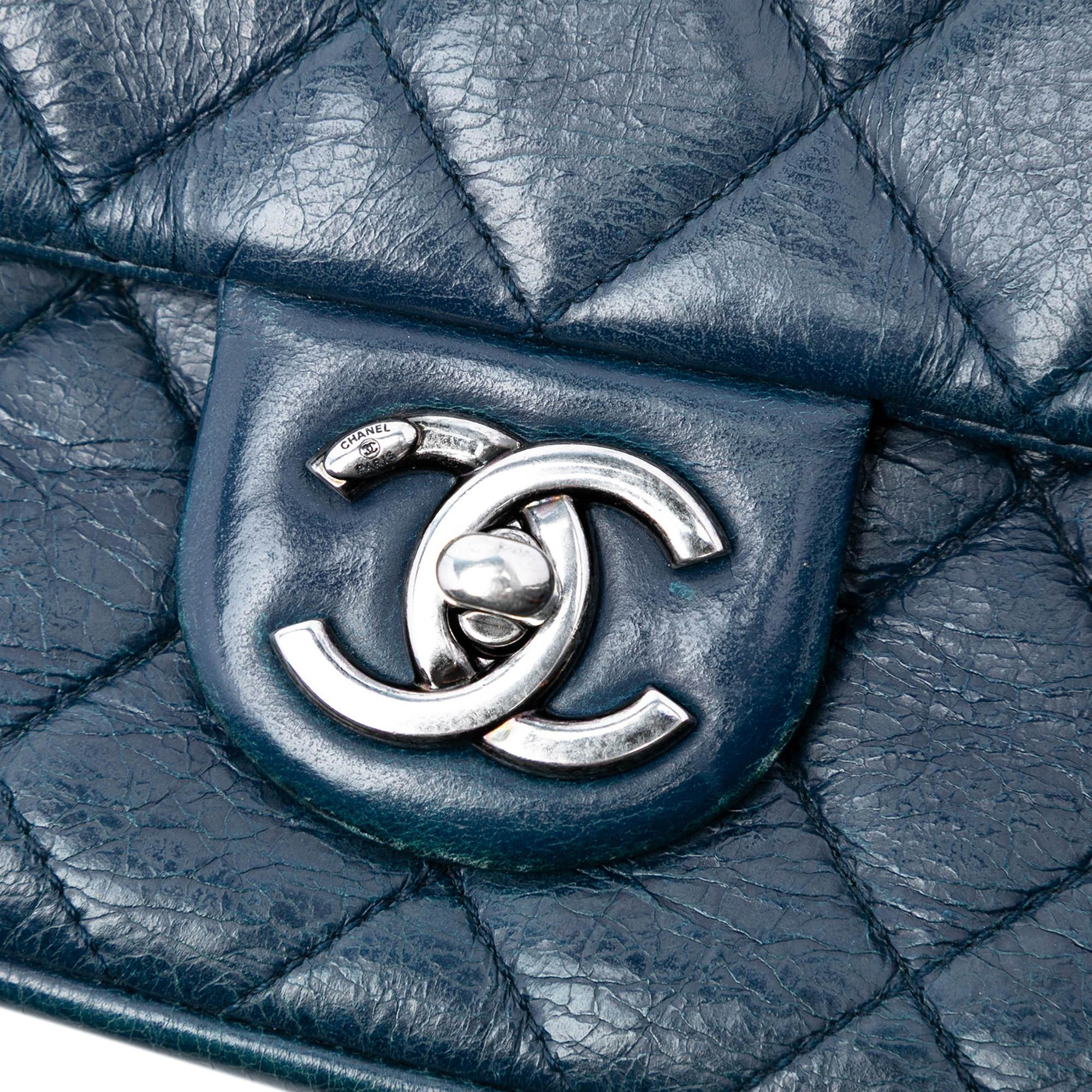 Chanel Small Quilted Aged Calfskin Portobello Flap