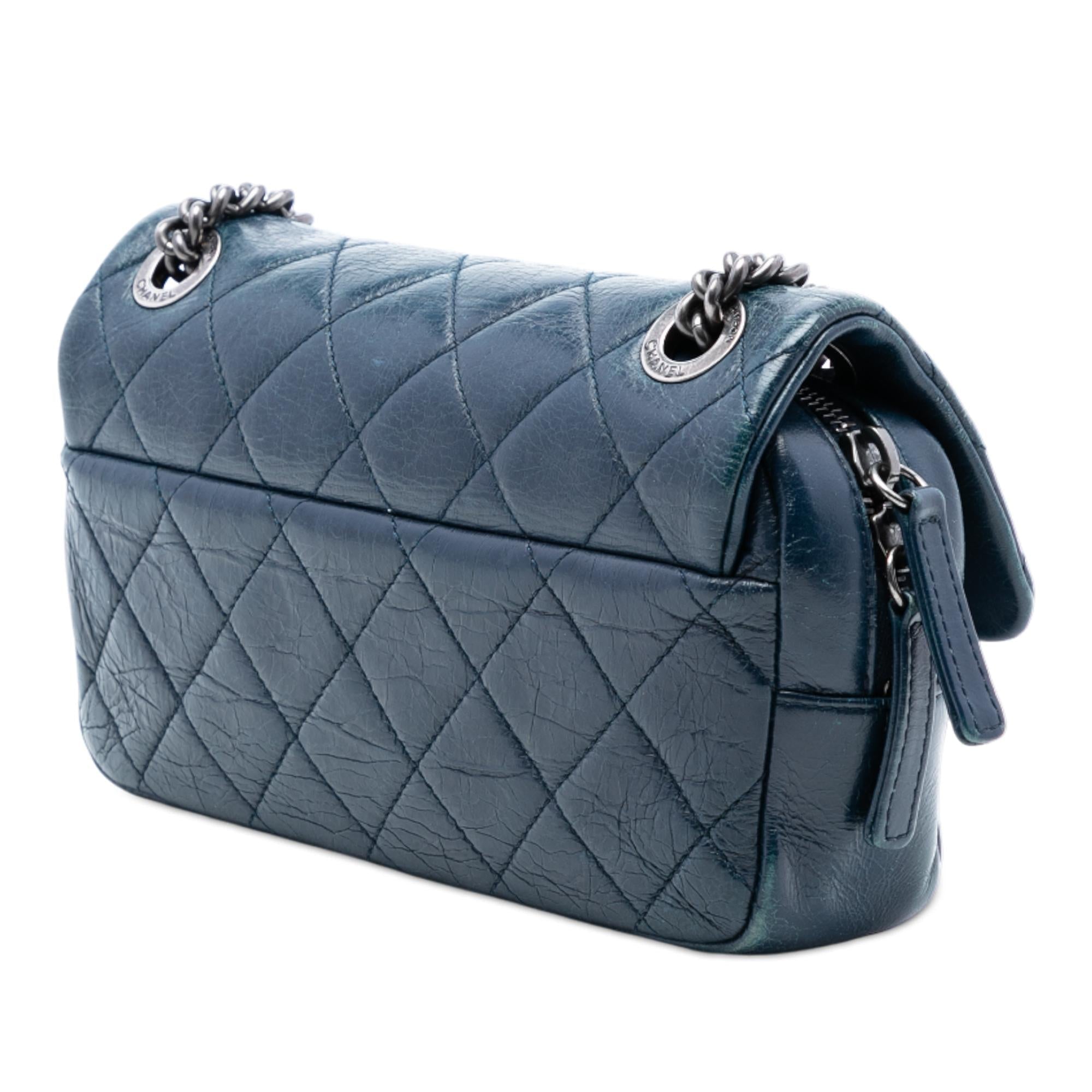 Chanel Small Quilted Aged Calfskin Portobello Flap