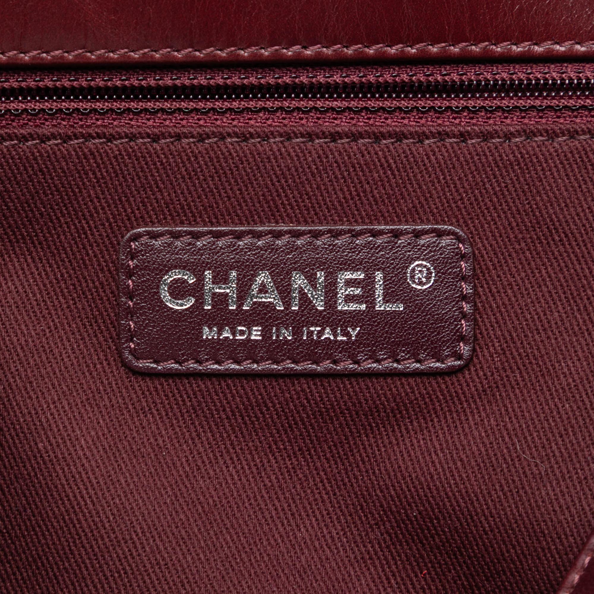 Chanel Small Quilted Calfskin CC Enchained Accordion Flap