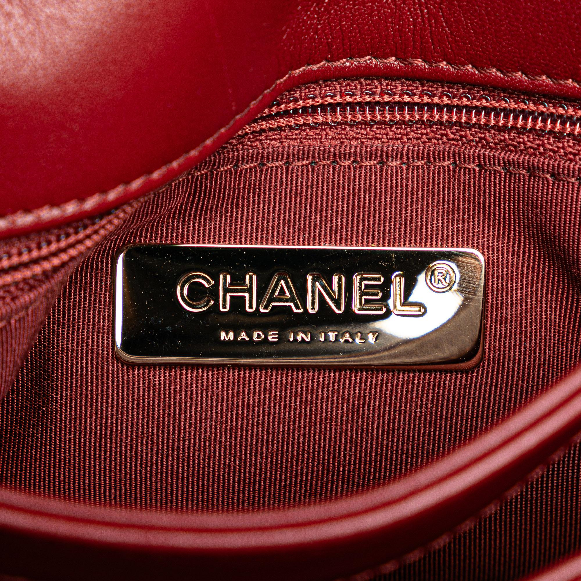 Chanel Small Quilted Calfskin CC Envelope Flap (SHG-xMFOWi)