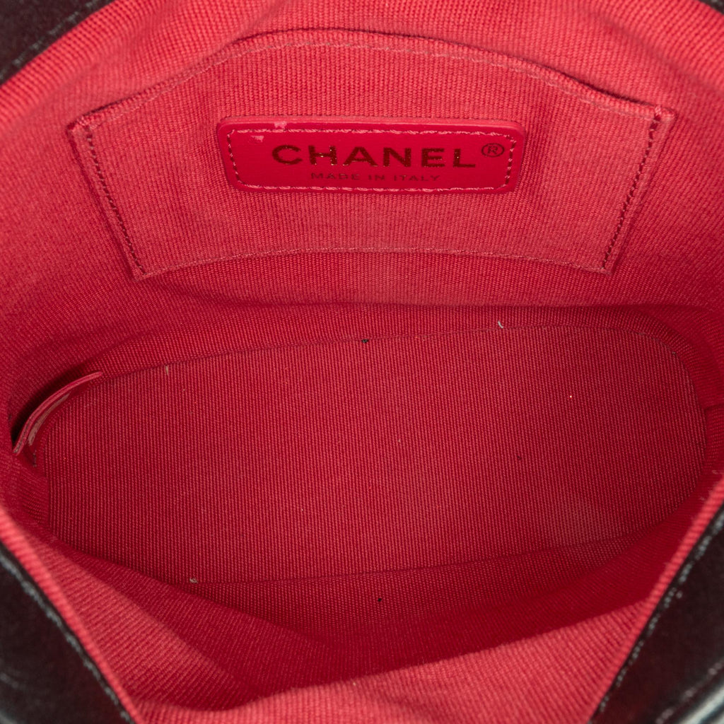Chanel Small Quilted Calfskin Chain Hobo Flap
