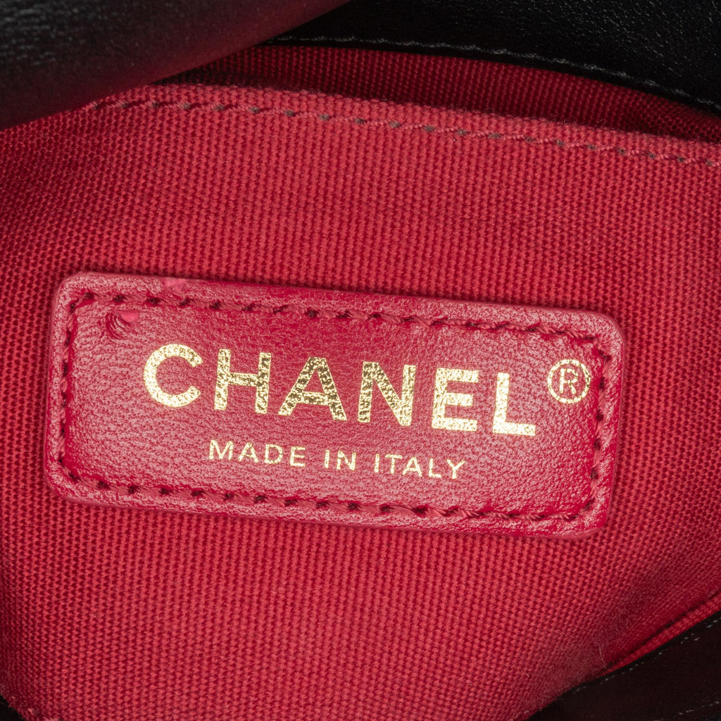 Chanel Small Quilted Calfskin Chain Hobo Flap