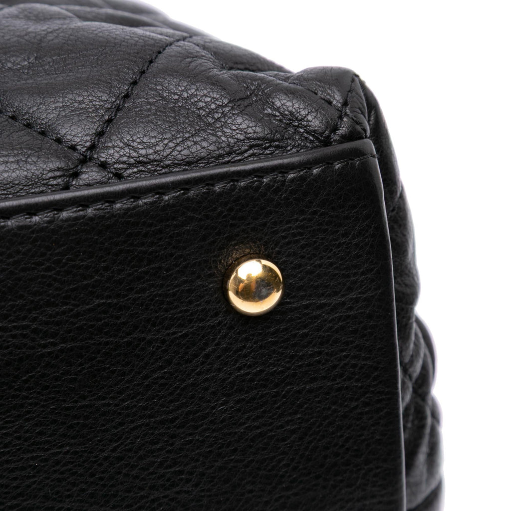 Chanel Small Quilted Calfskin Chain Me Tote