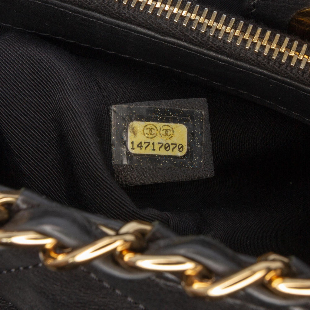 Chanel Small Quilted Calfskin Chain Me Tote