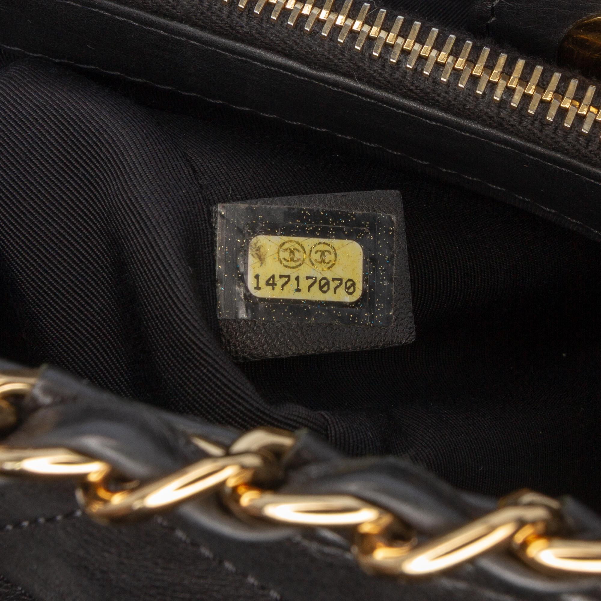 Chanel Small Quilted Calfskin Chain Me Tote