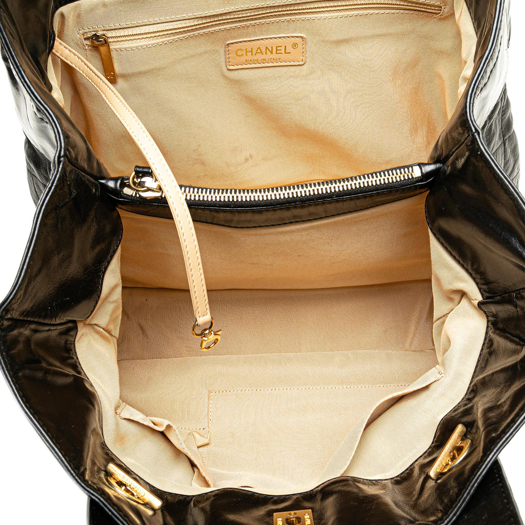 Chanel Small Quilted Calfskin In The Mix Satchel (SHG-Mf2tgw)