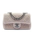 Chanel Small Quilted Calfskin Stitched Frame Flap