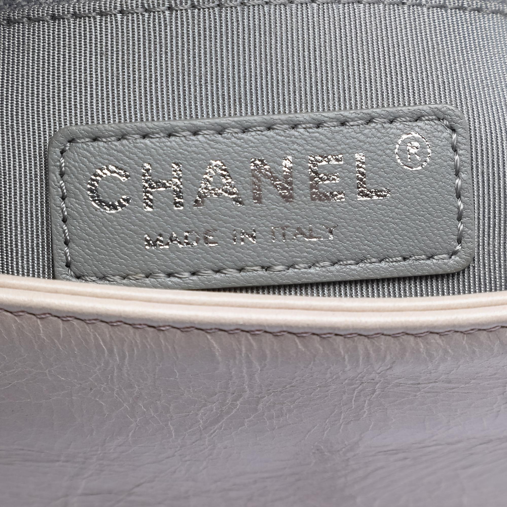 Chanel Small Quilted Calfskin Stitched Frame Flap