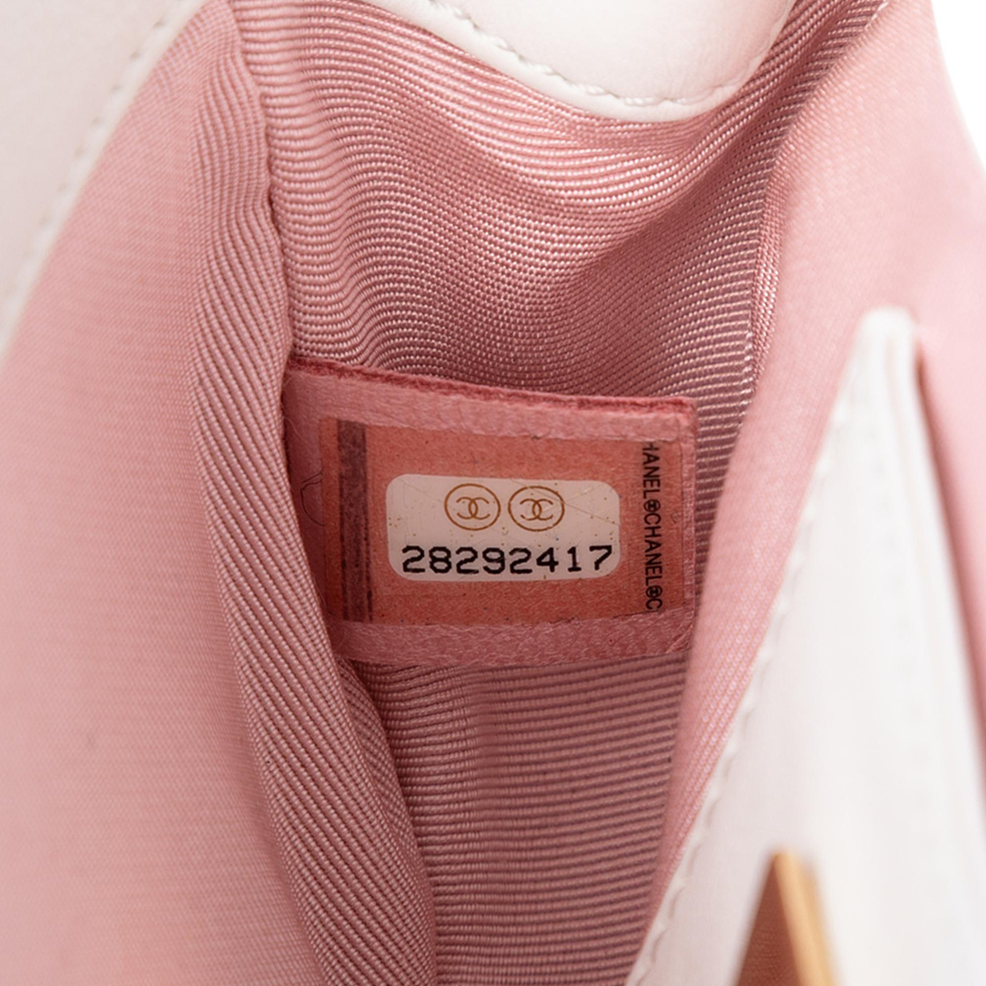Chanel Small Quilted Calfskin Underline Saddle Flap