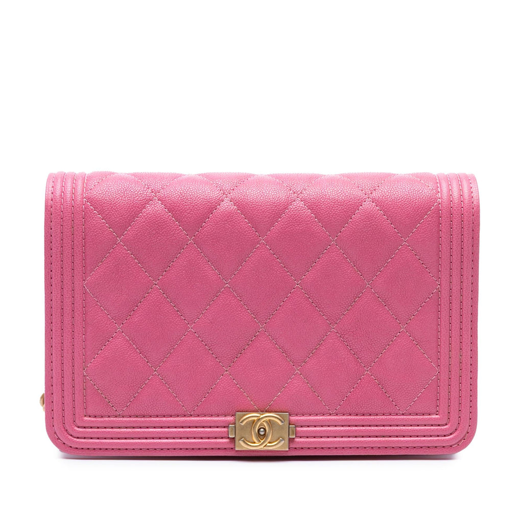 Chanel Small Quilted Caviar Boy Flap