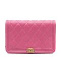 Chanel Small Quilted Caviar Boy Flap