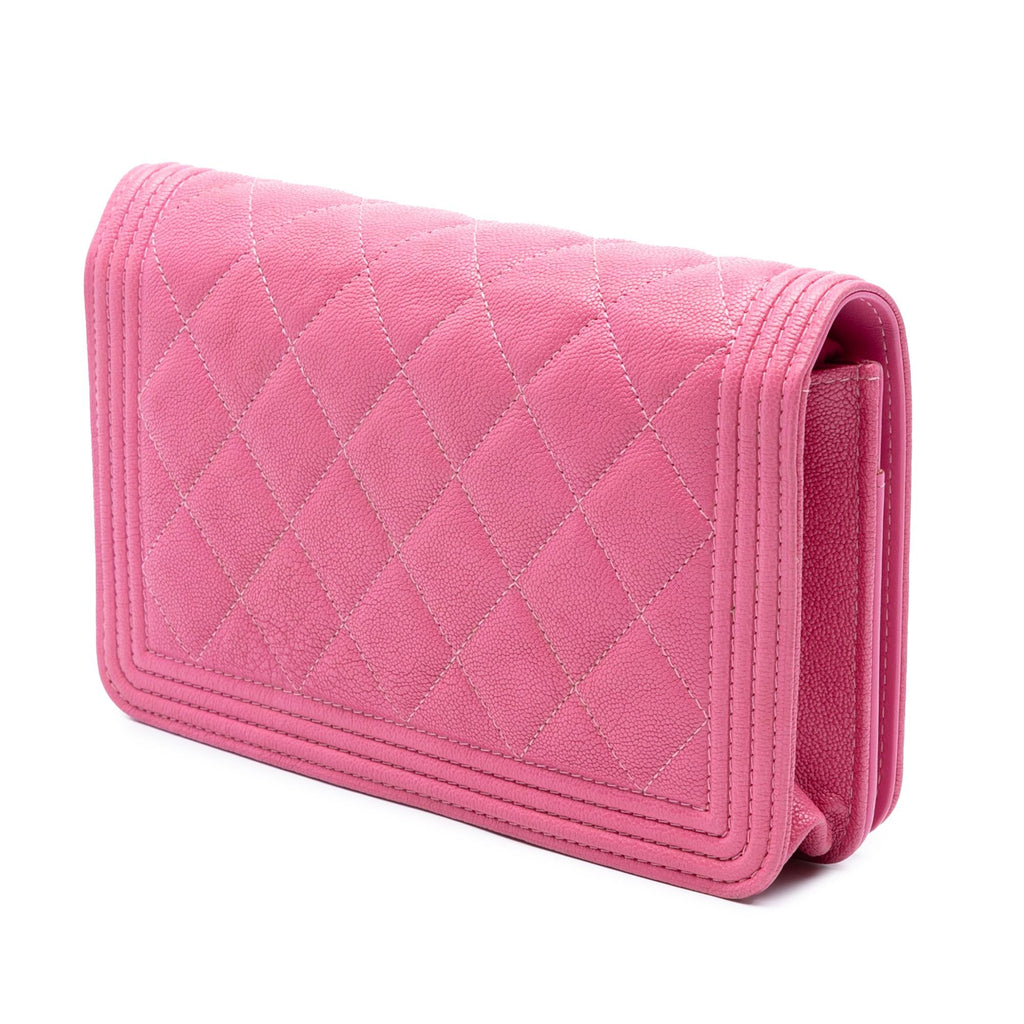 Chanel Small Quilted Caviar Boy Flap