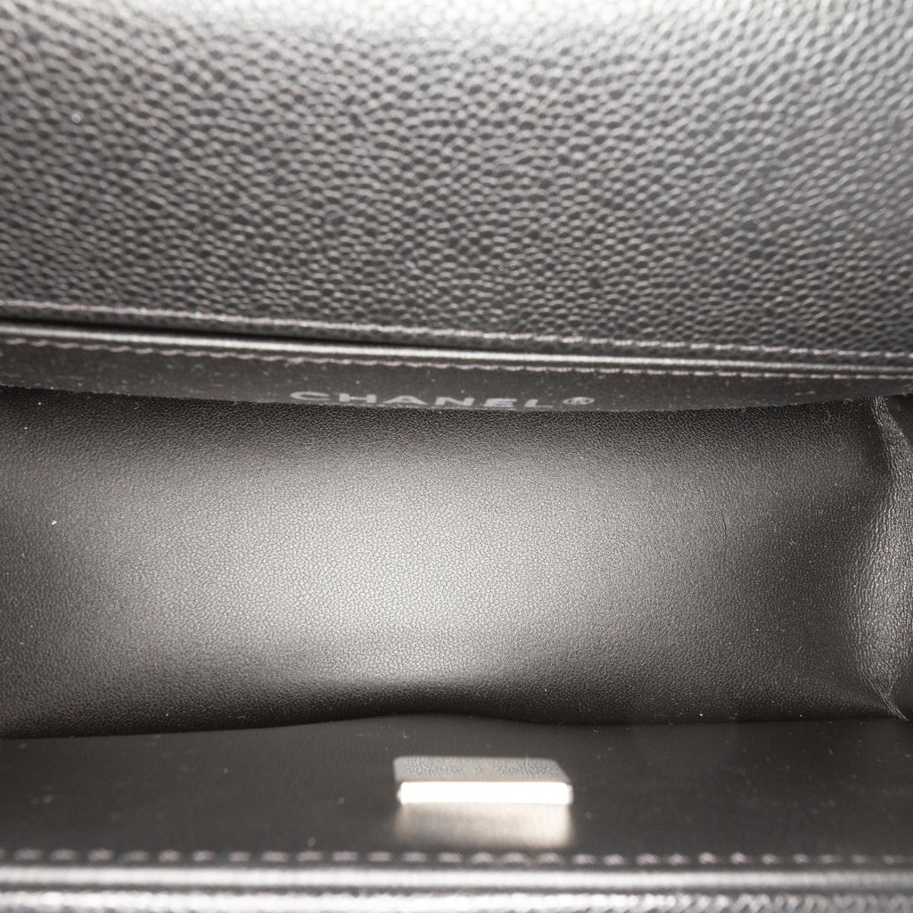 Chanel Small Quilted Caviar Boy Flap