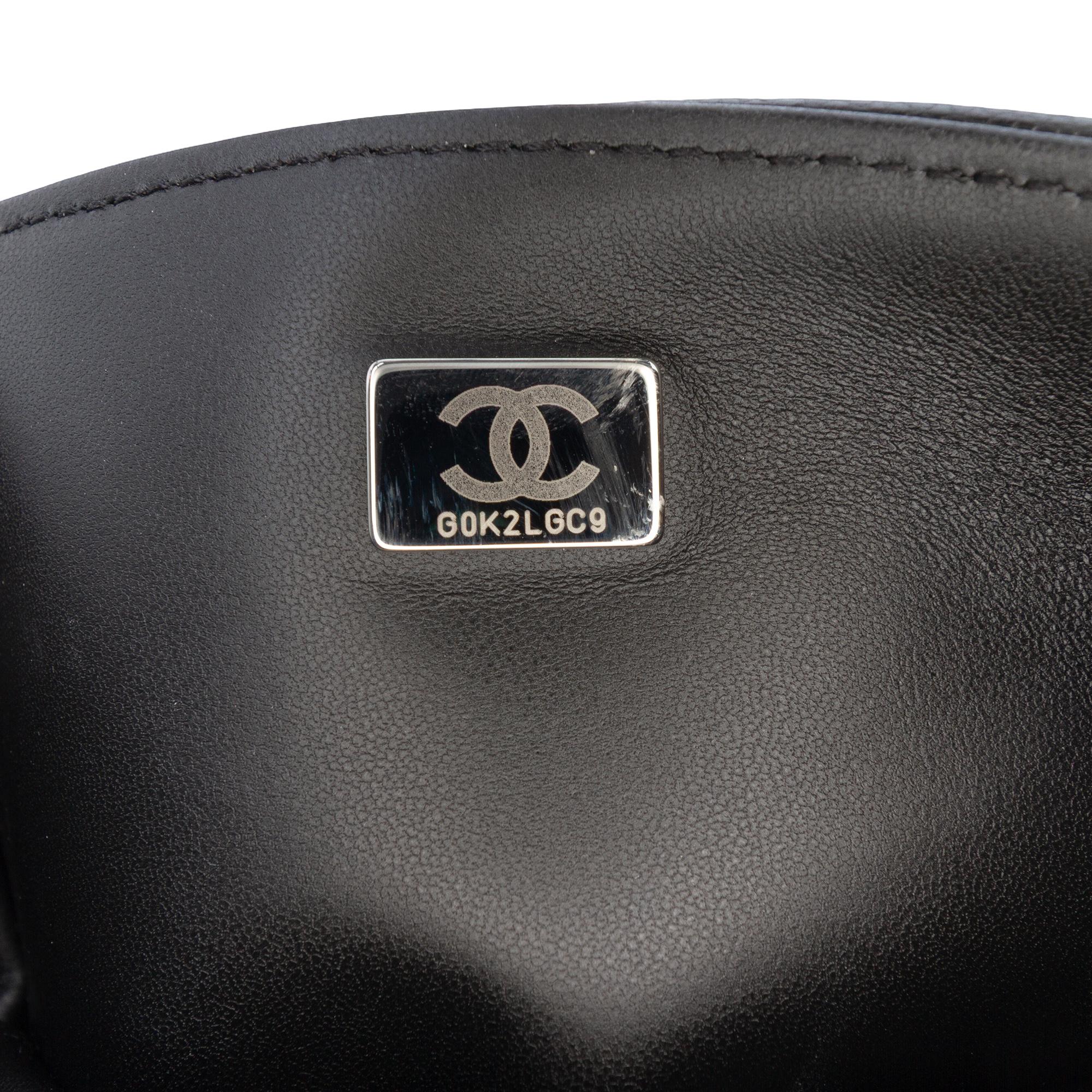 Chanel Small Quilted Caviar Boy Flap