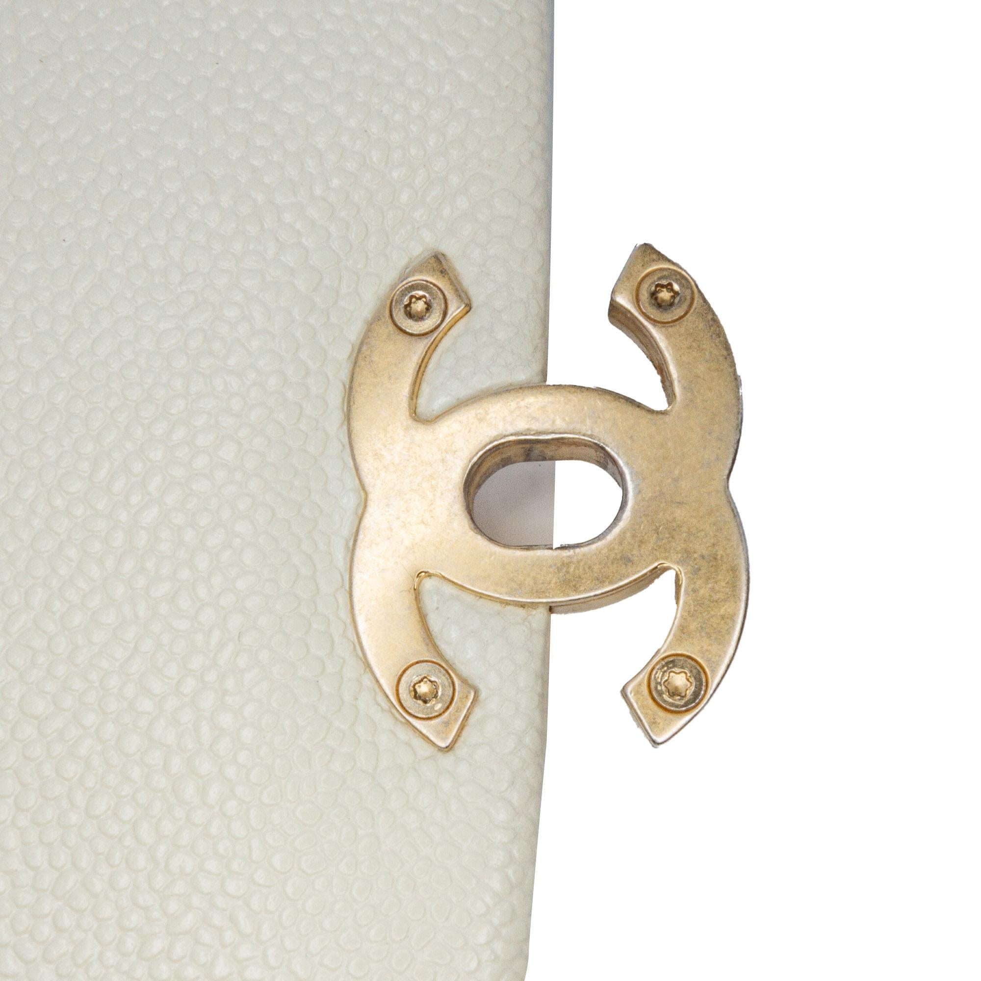 Chanel Small Quilted Caviar Chain Melody Flap