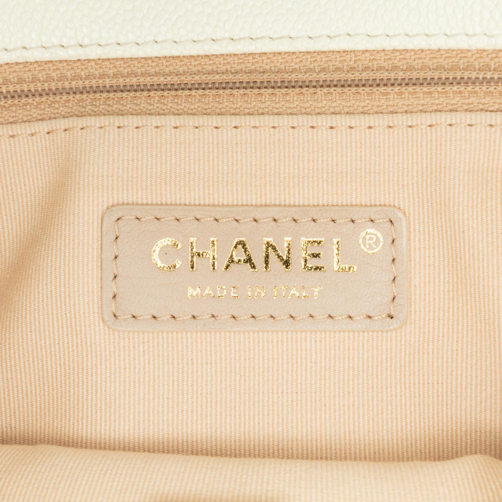 Chanel Small Quilted Caviar Chain Melody Flap