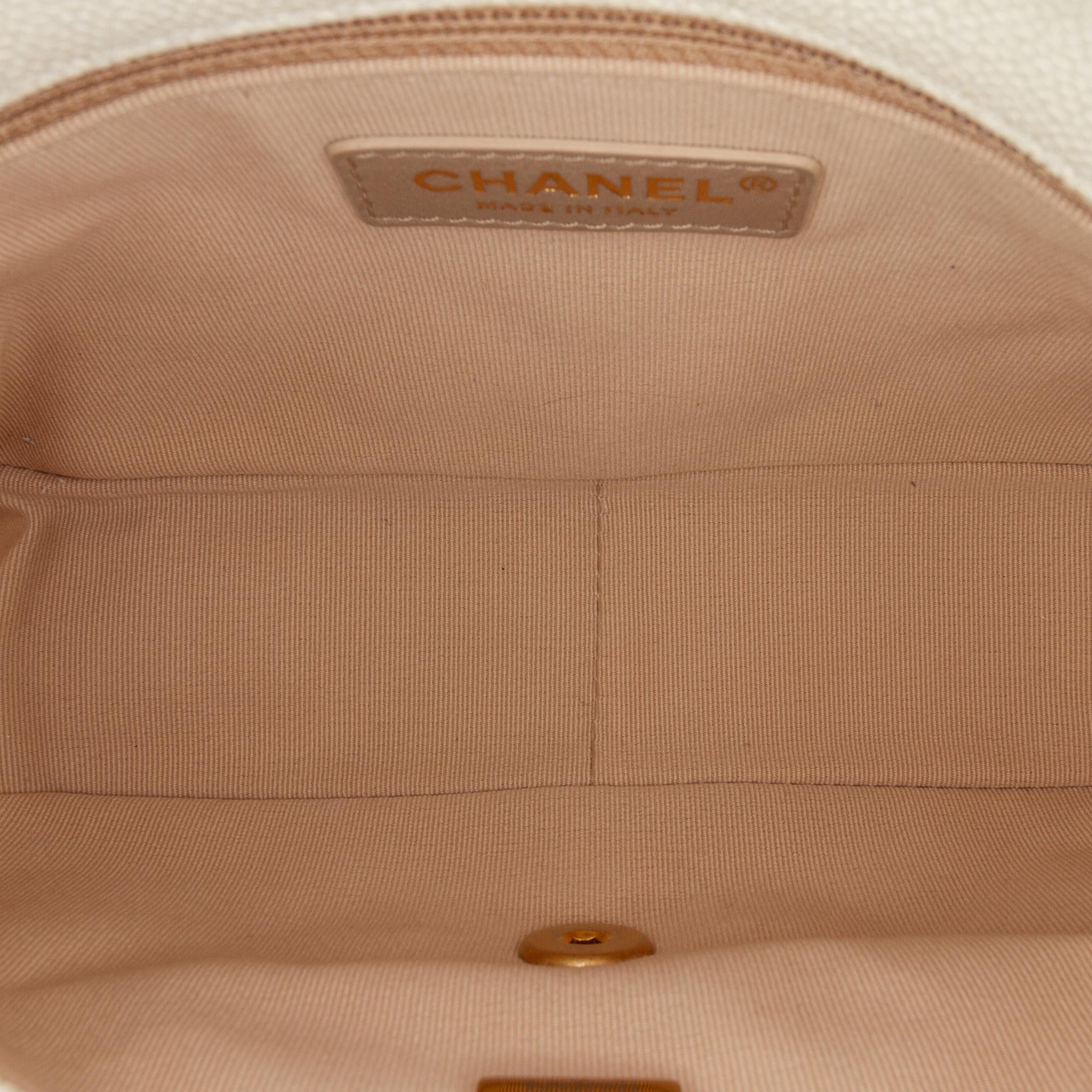 Chanel Small Quilted Caviar Chain Melody Flap