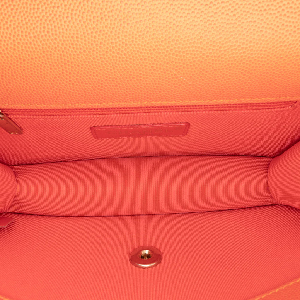 Chanel Small Quilted Caviar Sunset On The Sea Flap