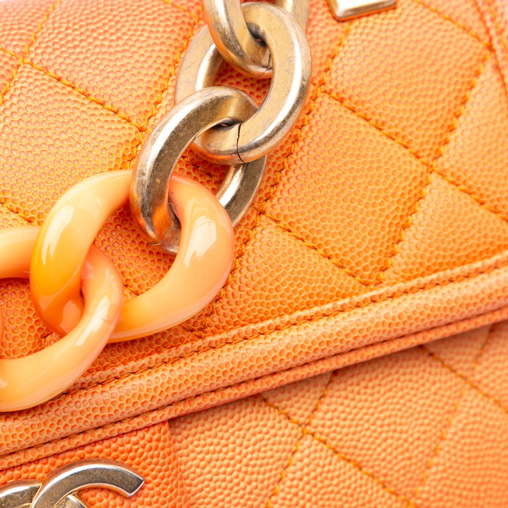 Chanel Small Quilted Caviar Sunset On The Sea Flap