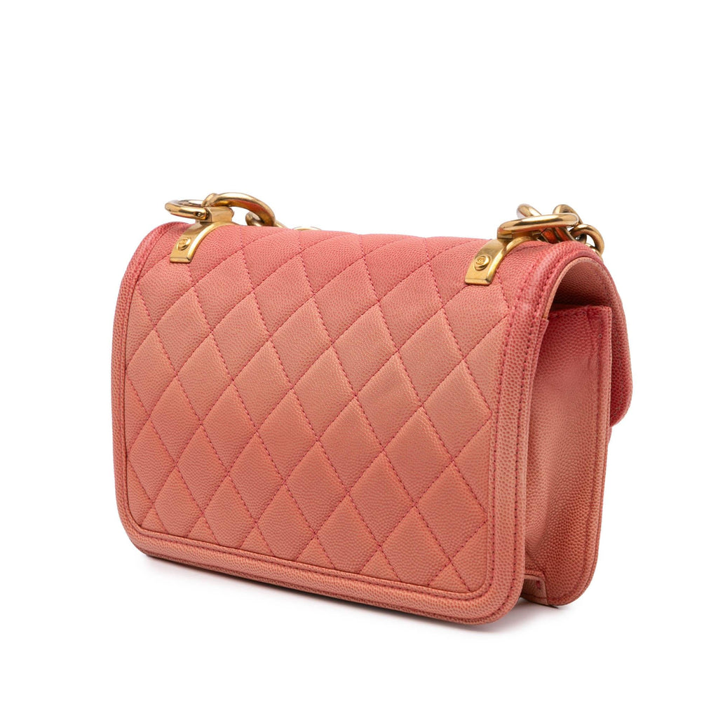 Chanel Small Quilted Caviar Sunset On The Sea Flap