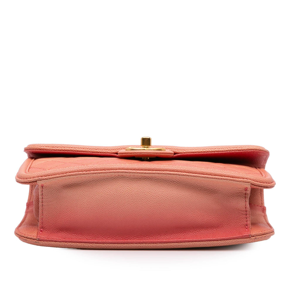 Chanel Small Quilted Caviar Sunset On The Sea Flap