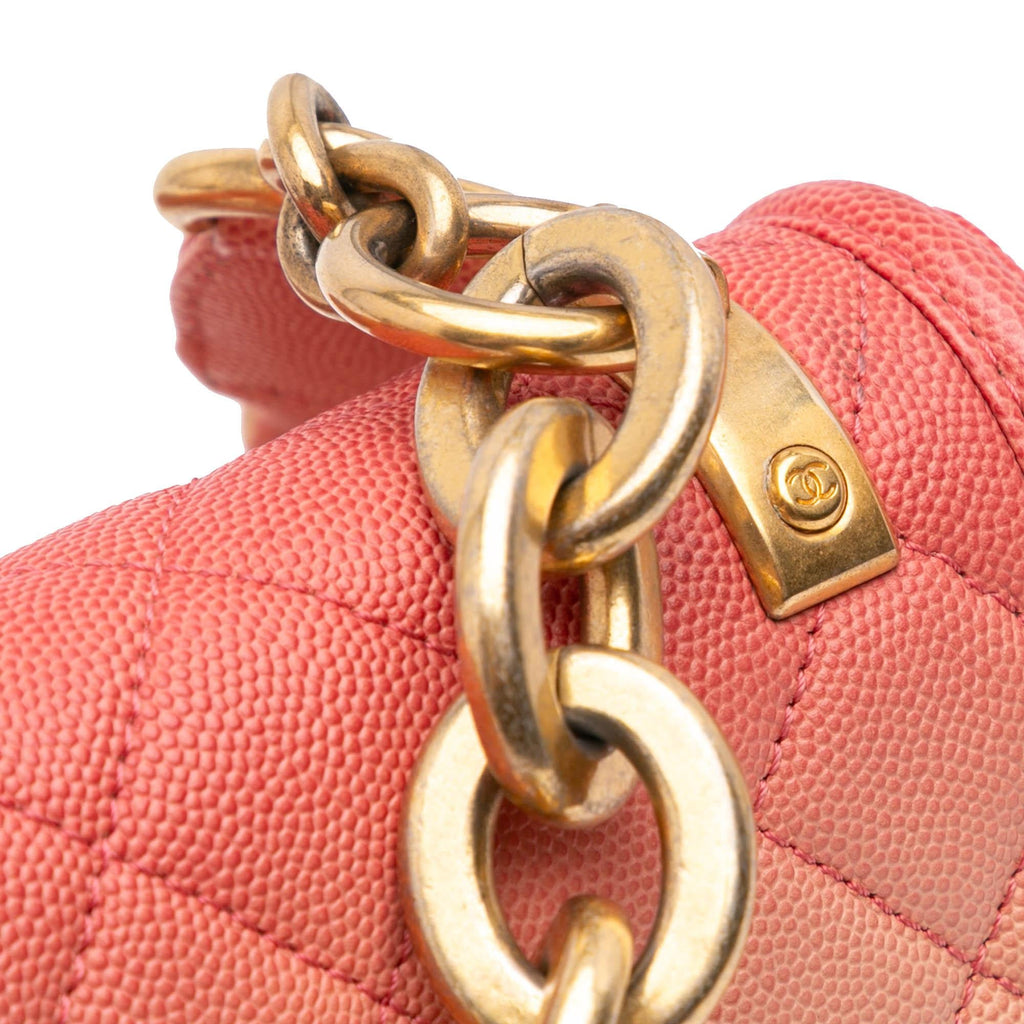 Chanel Small Quilted Caviar Sunset On The Sea Flap